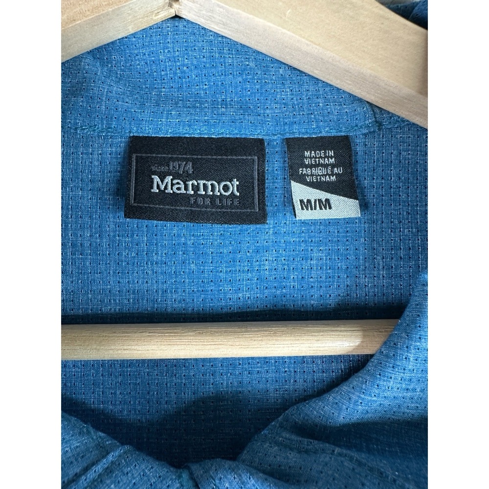Marmot Women's‎ Medium Teal Lorey Hoodie Lightweight - Picture 6 of 14